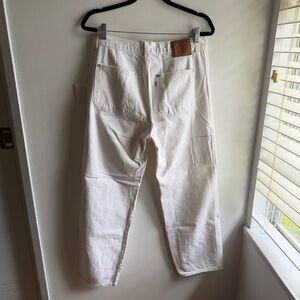 Levi’s Dad Utility White Jeans